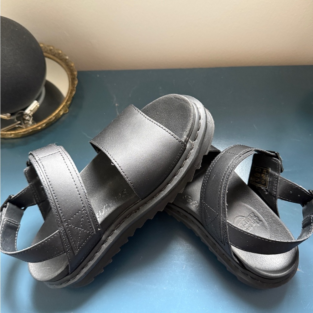 Dr. Martens Black Sandals